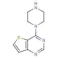 683274-67-1 4-piperazin-1-ylthieno[3,2-d]pyrimidine chemical structure
