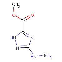 1174005-64-1 methyl 3-hydrazinyl-1H-1,2,4-triazole-5-carboxylate chemical structure