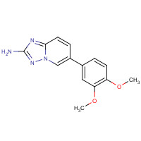 1010120-54-3 6-(3,4-dimethoxyphenyl)-[1,2,4]triazolo[1,5-a]pyridin-2-amine chemical structure