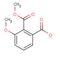 60314-08-1 3-methoxy-2-methoxycarbonylbenzoate chemical structure
