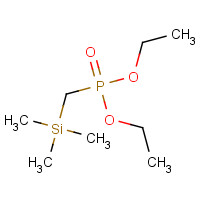 14467-94-8 diethoxyphosphorylmethyl(trimethyl)silane chemical structure