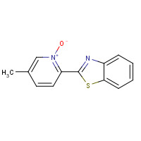 1432592-52-3 2-(5-methyl-1-oxidopyridin-1-ium-2-yl)-1,3-benzothiazole chemical structure