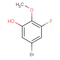 1409956-13-3 5-bromo-3-fluoro-2-methoxyphenol chemical structure
