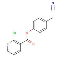 219930-05-9 [4-(cyanomethyl)phenyl] 2-chloropyridine-3-carboxylate chemical structure
