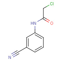 218288-43-8 2-chloro-N-(3-cyanophenyl)acetamide chemical structure