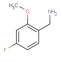 870563-60-3 (4-fluoro-2-methoxyphenyl)methanamine chemical structure