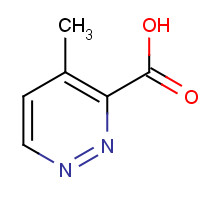 25247-28-3 4-methylpyridazine-3-carboxylic acid chemical structure