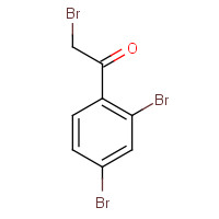 60208-07-3 2-bromo-1-(2,4-dibromophenyl)ethanone chemical structure
