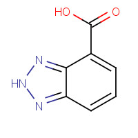 62972-61-6 2H-benzotriazole-4-carboxylic acid chemical structure