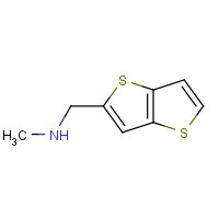 335030-53-0 N-methyl-1-thieno[3,2-b]thiophen-5-ylmethanamine chemical structure