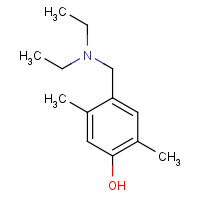 69286-57-3 4-(diethylaminomethyl)-2,5-dimethylphenol chemical structure