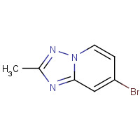 1159812-31-3 7-bromo-2-methyl-[1,2,4]triazolo[1,5-a]pyridine chemical structure