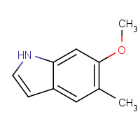1071973-95-9 6-methoxy-5-methyl-1H-indole chemical structure