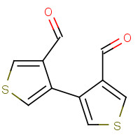 23062-32-0 4-(4-formylthiophen-3-yl)thiophene-3-carbaldehyde chemical structure