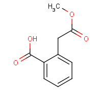 14736-50-6 2-(2-methoxy-2-oxoethyl)benzoic acid chemical structure