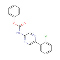 1432031-25-8 phenyl N-[5-(2-chlorophenyl)pyrazin-2-yl]carbamate chemical structure