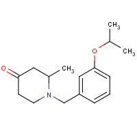 921599-67-9 2-methyl-1-[(3-propan-2-yloxyphenyl)methyl]piperidin-4-one chemical structure