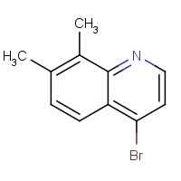 1070879-37-6 4-bromo-7,8-dimethylquinoline chemical structure