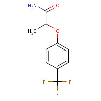 931622-34-3 2-[4-(trifluoromethyl)phenoxy]propanamide chemical structure