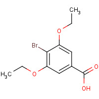 363166-41-0 4-bromo-3,5-diethoxybenzoic acid chemical structure