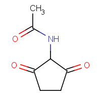 4417-06-5 N-(2,5-dioxocyclopentyl)acetamide chemical structure