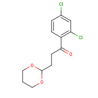 884504-46-5 1-(2,4-dichlorophenyl)-3-(1,3-dioxan-2-yl)propan-1-one chemical structure
