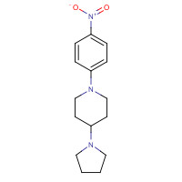 867291-45-0 1-(4-nitrophenyl)-4-pyrrolidin-1-ylpiperidine chemical structure