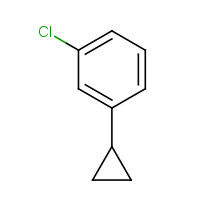 19714-74-0 1-chloro-3-cyclopropylbenzene chemical structure