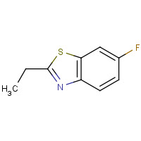 170862-41-6 2-ethyl-6-fluoro-1,3-benzothiazole chemical structure