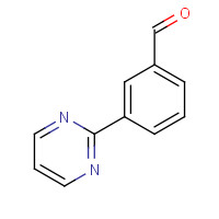 263349-22-0 3-pyrimidin-2-ylbenzaldehyde chemical structure
