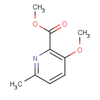 65515-24-4 methyl 3-methoxy-6-methylpyridine-2-carboxylate chemical structure