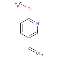 24674-39-3 5-ethenyl-2-methoxypyridine chemical structure