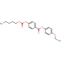 33926-46-4 (4-ethoxyphenyl) 4-pentoxycarbonyloxybenzoate chemical structure