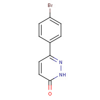 50636-57-2 3-(4-bromophenyl)-1H-pyridazin-6-one chemical structure