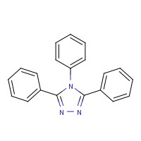4073-72-7 3,4,5-triphenyl-1,2,4-triazole chemical structure