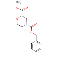 135782-22-8 4-O-benzyl 2-O-methyl morpholine-2,4-dicarboxylate chemical structure