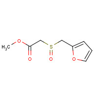 864759-49-9 methyl 2-(furan-2-ylmethylsulfinyl)acetate chemical structure