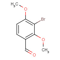 122452-59-9 3-bromo-2,4-dimethoxybenzaldehyde chemical structure