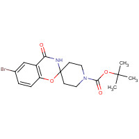 690632-05-4 tert-butyl 6-bromo-4-oxospiro[3H-1,3-benzoxazine-2,4'-piperidine]-1'-carboxylate chemical structure