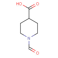 84163-42-8 1-formylpiperidine-4-carboxylic acid chemical structure