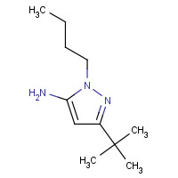 1217419-21-0 2-butyl-5-tert-butylpyrazol-3-amine chemical structure