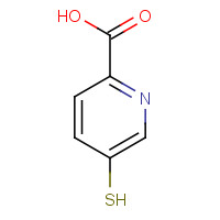 24242-22-6 5-sulfanylpyridine-2-carboxylic acid chemical structure
