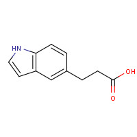 192717-19-4 3-(1H-indol-5-yl)propanoic acid chemical structure