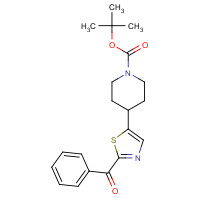 301221-67-0 tert-butyl 4-(2-benzoyl-1,3-thiazol-5-yl)piperidine-1-carboxylate chemical structure