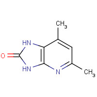 116636-30-7 5,7-dimethyl-1,3-dihydroimidazo[4,5-b]pyridin-2-one chemical structure