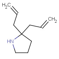 40162-97-8 2,2-bis(prop-2-enyl)pyrrolidine chemical structure