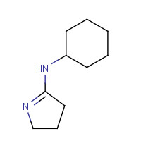 303017-39-2 N-cyclohexyl-3,4-dihydro-2H-pyrrol-5-amine chemical structure