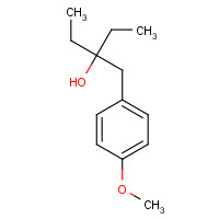 198226-57-2 3-[(4-methoxyphenyl)methyl]pentan-3-ol chemical structure