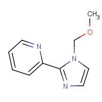 1309314-64-4 2-[1-(methoxymethyl)imidazol-2-yl]pyridine chemical structure