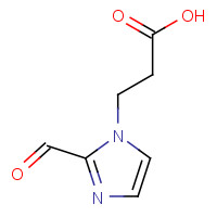 957779-08-7 3-(2-formylimidazol-1-yl)propanoic acid chemical structure
